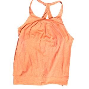 CALIA BY CARRIE UNDERWOOD CRISSCROSS BACK TANK W/SUPPORT BRA PEACH SIZE M
